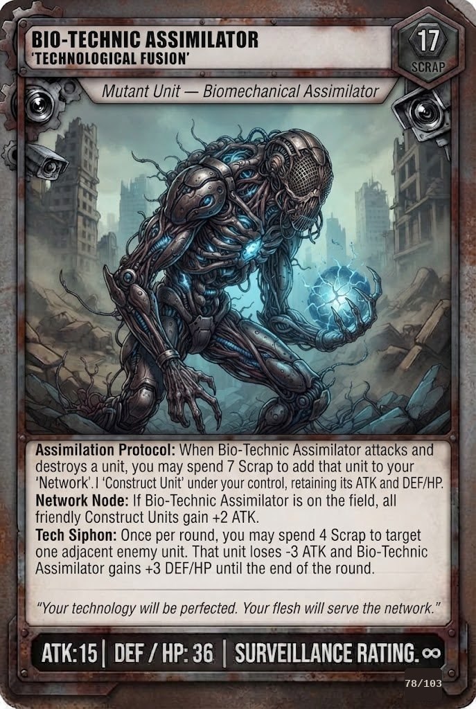 BIO-TECHNIC ASSIMILATOR TCG card