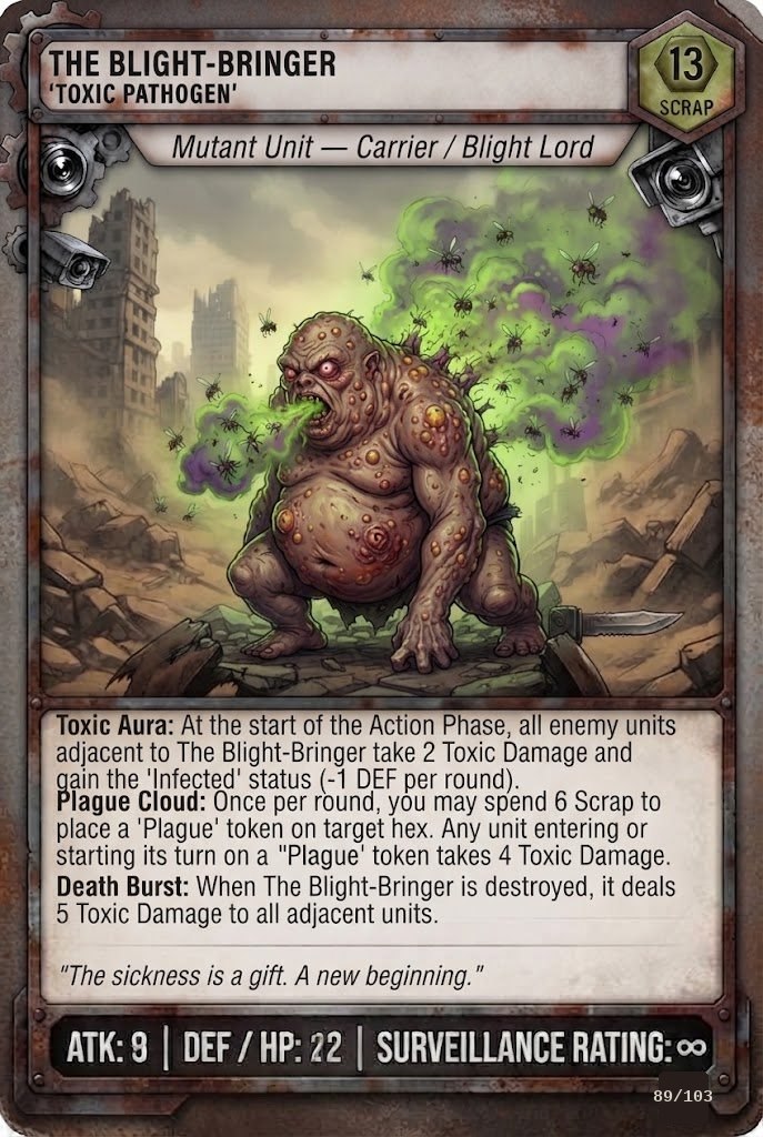 THE BLIGHT-BRINGER TCG card
