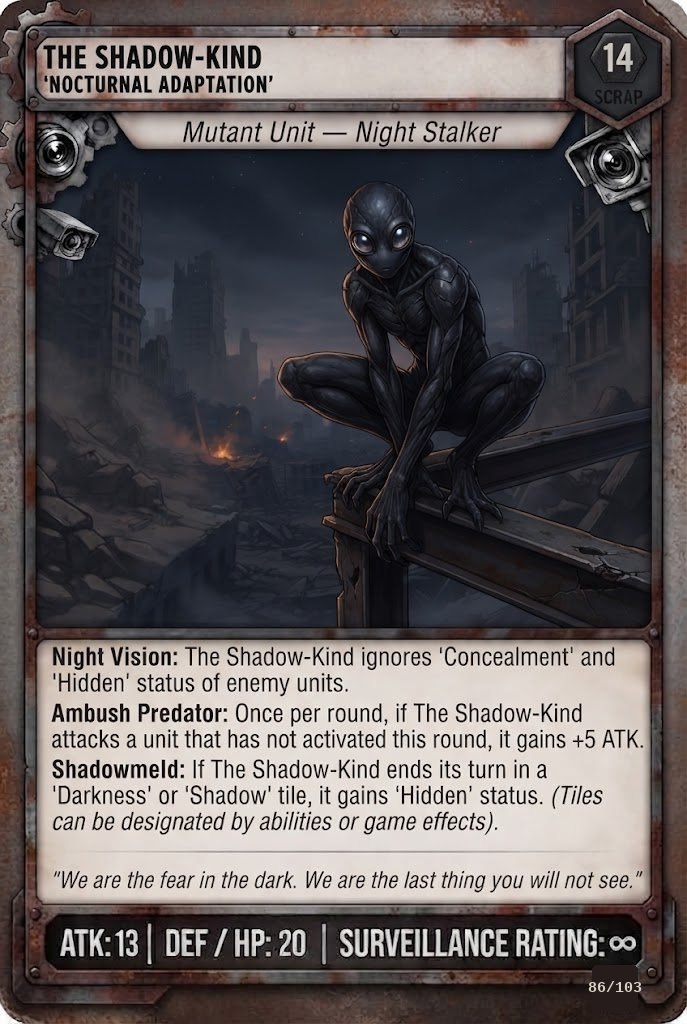 THE SHADOW-KIND TCG card