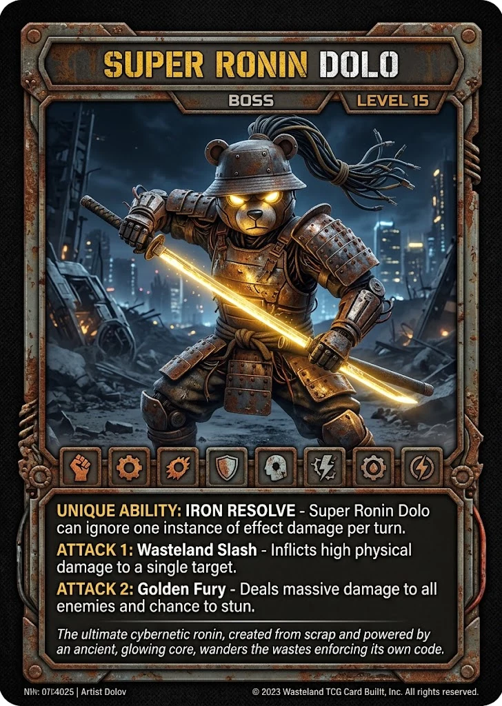 SUPER RONIN DOLO TCG card
