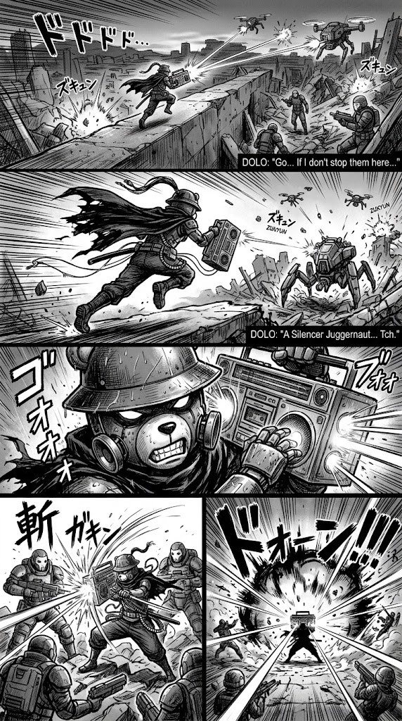 CH.01 / PAGE 07 official Dolo: Wasteland Runner first-chapter page