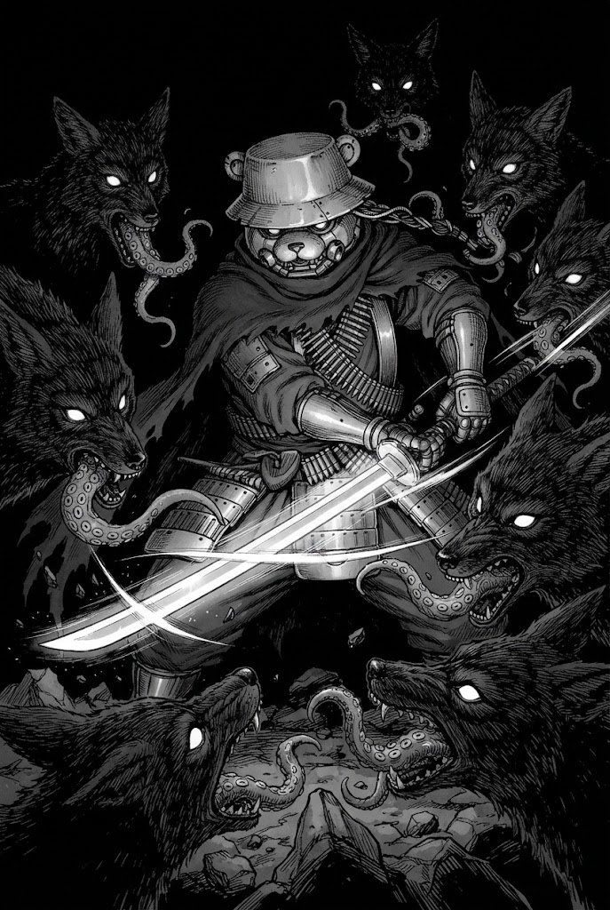 VARIANT TRANSMISSION official Dolo: Wasteland Runner first-chapter page