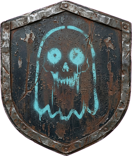 CHROME PHANTOMS MK-I — THE DEAD PIXEL emblem