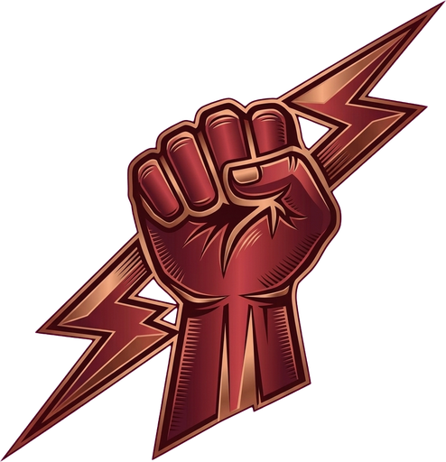RED FORCE crest