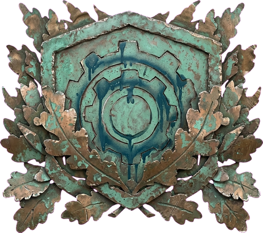 VERDIGRIS VANGUARD MK-I — THE BARE COG emblem