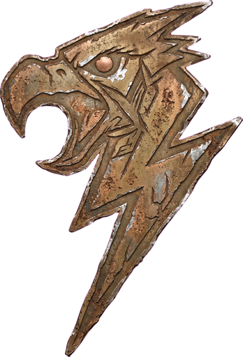 VOLTAIC VULTURES MK-I — THE LINE CREW BOLT emblem